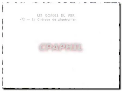 Zamek Montrotier — Góry Fier — 472 — Rewers