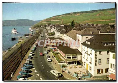 Rüdesheim - Avenida do Reno — vista panorâmica — editor desconhecido