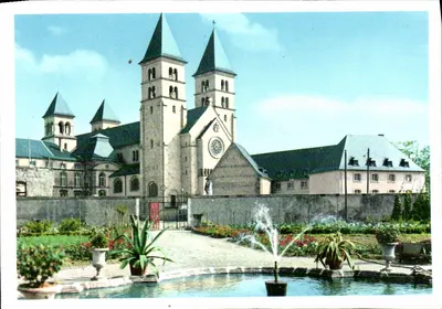 Abadia de Maredsous — vista geral — ECHTE NACH - A Basílica