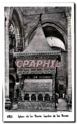 Ávila — Igreja de San Vicente, Sepulcro de San Vicente — Graphphil