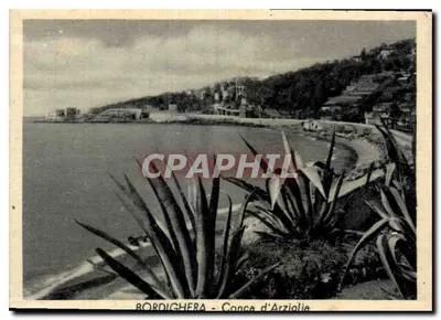 Bordighera - Conca d'Arziglia — vista da baía de Arziglia