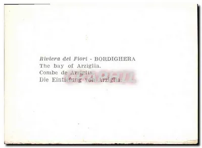Bordighera - Conca d'Arziglia — vista da baía de Arziglia — Verso