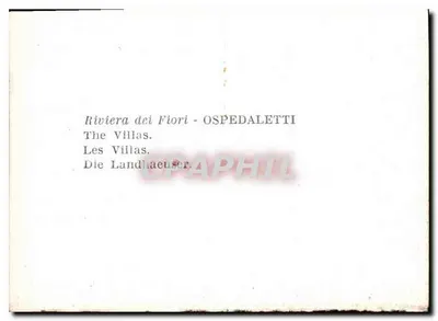 Ospedaletti - Cidade - Riviera dei Fiori — Verso