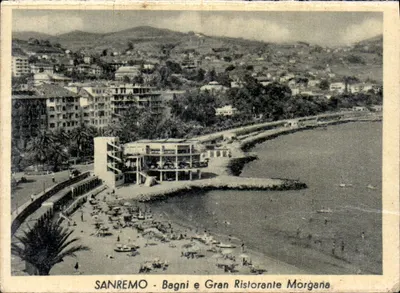 Sanremo - Bagni e Gran Ristorante Morgana — Riviera dei Fiori