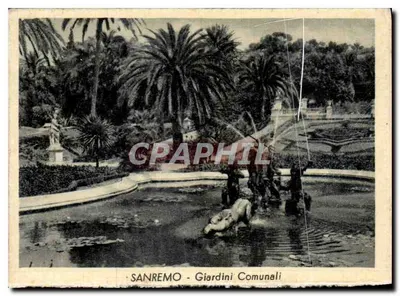 Sanremo - Giardini Comunali — Jardins municipais de Sanremo