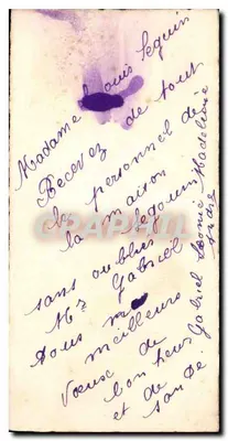 Mata de rosas — Aniversário — Graphphil — Verso
