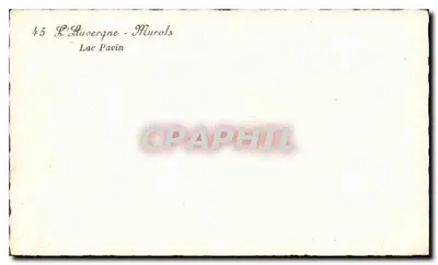 Jezioro Pavin — Auvergne - Murols — 45 — Rewers