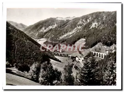 Höllental (Schwarzwald) — vista do viaduto — fot. Rolf Kellner, Karlsruhe I. B.