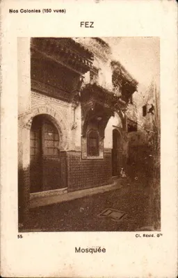 Mesquita — Fez — Nos Colonies (150 vistas) n°55, Cl. Résid. G°