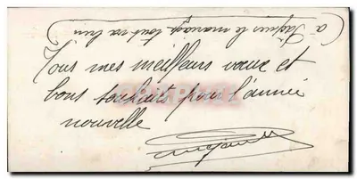 Bouquet de violettes — paysage hivernal — wydawca Léo, Paryż, n°33 — Rewers