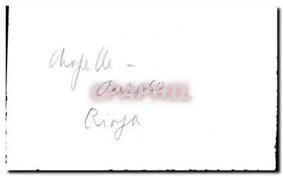 Igreja de Choyelle — Rioja — editor desconhecido, número de série não visível — Verso