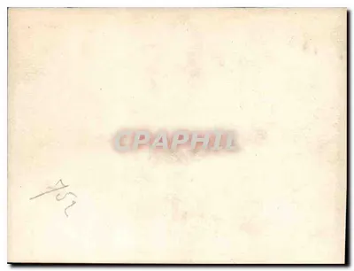 Stara kobieta w ogrodzie — drzewo w kwitnieniu — 752 — Rewers