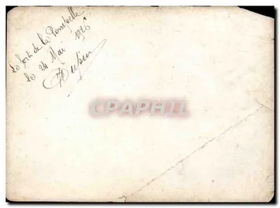 Fotografia Militaria Fort de la Pompelle 1926 — Rewers