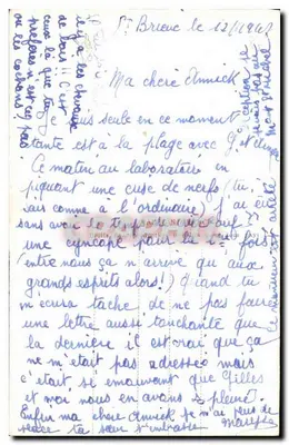 Dziewczynka przy oknie — scena ogrodowa — 710 — Rewers