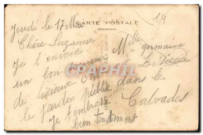 Lisieux — O Jardim Público — Editor 7, Lisieux — Verso