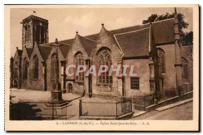LANNION (C.-du-N.) — Igreja de Saint-Jean-du-Baly — A. B.