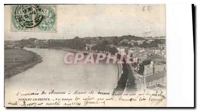 Tonnay-Charente — Vista Geral das margens do Charente — editor desconhecido