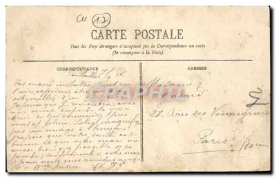 Royan-Pontailiac (Côte d'Argent) — Vista general de la Playa — BR 4244 — Reverso