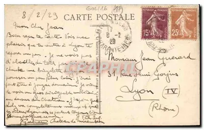 Mirambeau — O Castelo — Forte Gallo-Romano — Tournod, Takar, Ed. Mirambeau — Verso