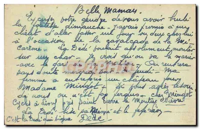 Le Rire du Morvan — 42. Czuję swoje jajka, mówię wam, że są świeże. — No to są świeże, nie wiem, co kura miała w tyłku. — H. Wavre, Préménex — Rewers