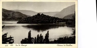 Lago do Bourget — Castelo de Châtillon — LL 268 — CIR DES ARTS PHOTOGRAPHIE STRASBOURG