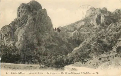 L'ESTEREL — Corniche d'Or, Le Trayas, Roc St-Barthélemy et le St-Pilon — LL