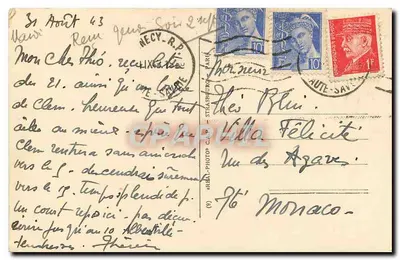 Jezioro Annecy — widok z Menthon St Bernard — LL — Rewers