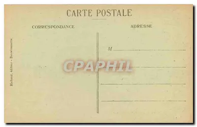 Piramidowe Alpy — Zjazd z przełęczy VARS w kierunku Guillestre — wydawca Richard, Barcelonnette — Rewers