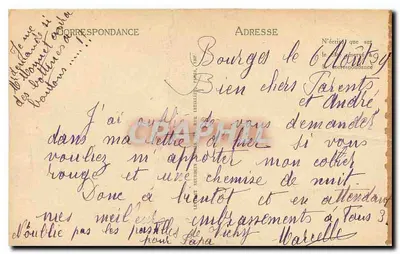 Bourges — La Cathédrale — La Grande Nef — LL n°26 — Rewers