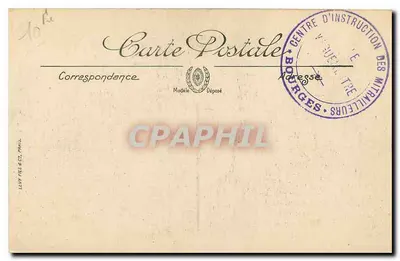 Bourges — Estátua de Luís XI — LL — Verso