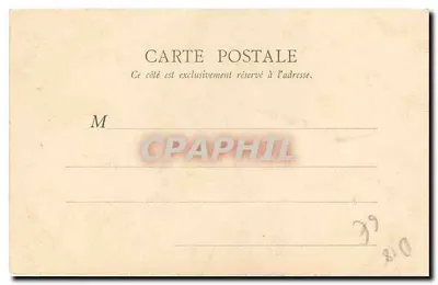 Hotel Lallemand — Bourges — B.F. Paris — Achterkant