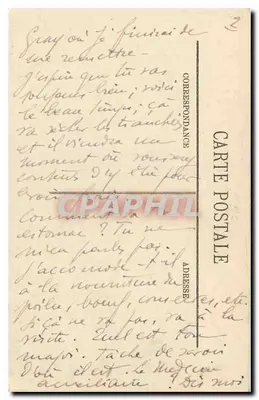 Saintes — Katedra św. Eutropiusza — Szczegół kapiteli — Pap. J. Prevost, wyd. — Rewers