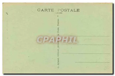 La Rochelle — Torre da Grosse Horloge — G. Arnaud, editor, Nantes — Verso