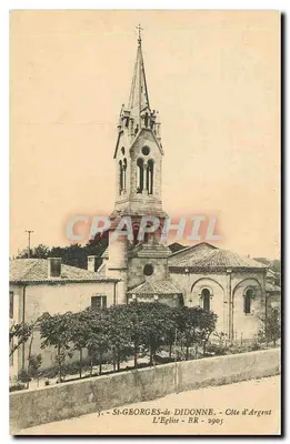 St-Georges-de-Diddonne — A Igreja — Costa de Prata — CPHIL
