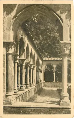 Jardin Massey — Os Arcos do Claustro — Edição Laforgue & Canfranc, Tarbes