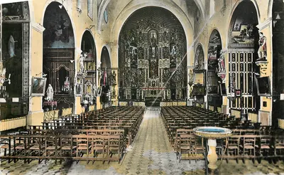 Interior da igreja — Collioire (P.O.) — S.N.F. NABRO