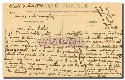 Le Portel (F.-de-C.) — Monumento à Nossa Senhora de Boulogne-sur-Mer — E.S. n°796 — Verso