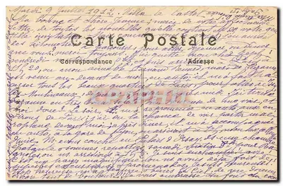 Bagnolles-de-l'Orne — Vista geral dos Termas — A.D. n°6 — Verso