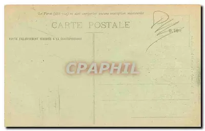 Sées (Orne) — Fronton katedry — Wydawca Soullard — Rewers