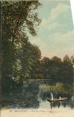 Argentan — Vista sobre a Orne — LL
