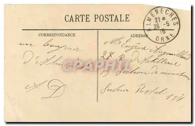 Argentan — Vista sobre a Orne — LL — Verso