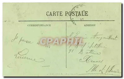 Bagnolles-de-l'Orne — Uitzicht op het Grand Hôtel — LL. — Achterkant