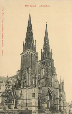 Sées (Orne) - A Catedral — fotografia de Laigle, editor Pasquis, n° 2000