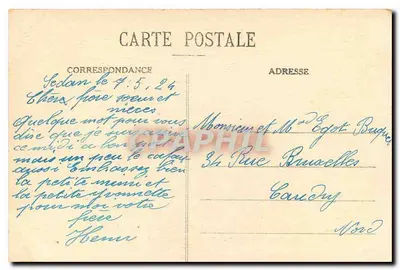 Battaglia di Sedan — Combattimento alla Briquetterie dove il Maresciallo de Mac-Mahon fu ferito, 1° Settembre 1870 — A. Suzaine, Sedan — Verso