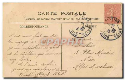 Paris — Cour du Carrousel — Editor não identificado — Verso