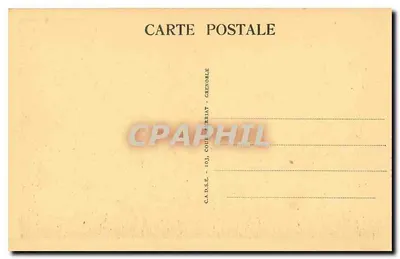 Uriage-les-Bains — A Estação e os Hotéis — C.A.D.S.E. Grenoble — Verso