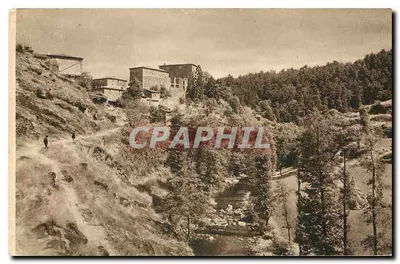 N.-D. d'Ay (Ardèche) — Vista do Couchant — Hidrogravura Leseure
