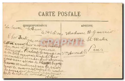 Sainte-Adresse — Le Nice-Havrais — LL. — n°249 — Verso