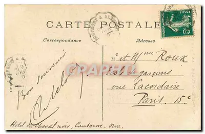 Bagnolles-de-l'Orne — A Vale da Yée — A.D. — Verso