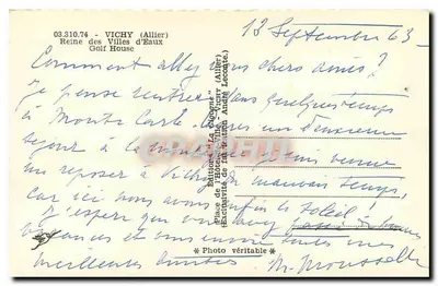 Dom Golfowy — Vichy (Allier) — La Bigouche — Rewers